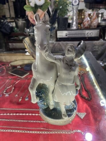 Şamdanlar: Fiqur, Keramika, rəng - Ağ — 1