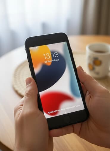 world telecom iphone 7: IPhone 7, 32 GB, Qara, Barmaq izi — 1