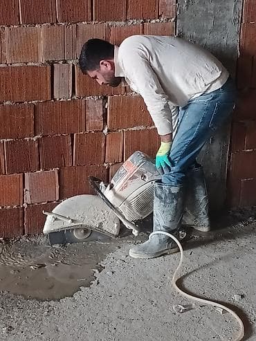 zaslonka temiri: Beton kəsimi və deşilməsi xidməti - Sənaye və yaşayış obyektlərində — 10