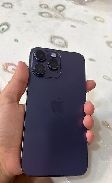 iphone xacmaz: IPhone 14 Pro Max, 256 GB, Deep Purple — 2