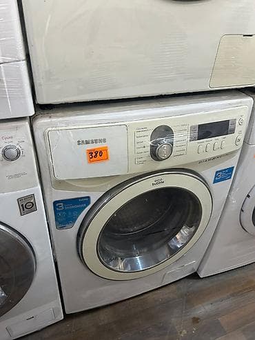 Paltaryuyan maşınlar: Samsung paltaryuyan maşın – Eco Bubble texnologiyalı, ön tərəfdən — 1