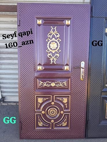 Yeni və sifarişlə Seyf Qapi 160_azn Ag reng olarsa elave 15 azn Olcu — 1