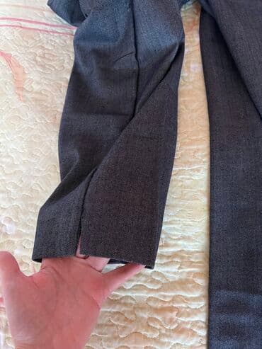 şalvar modelleri 2022: Şalvar, Zara, L, rəng - Boz — 2