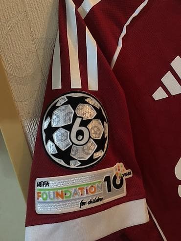 Futbolkalar: Futbolka, Adidas, S, rəng - Qırmızı — 2