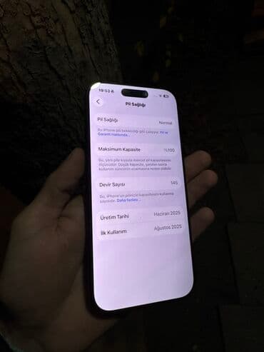 irşad telecom iphone 8: IPhone 16 Pro, 256 GB, Qara, Face ID — 2