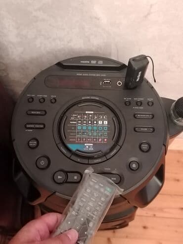 kalonka mikrofon: Sony Kolonka, Növ - Portativ, rəng - Qara — 3