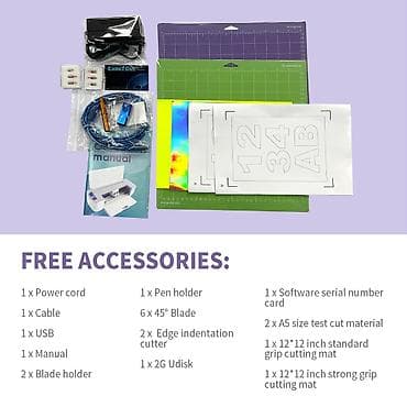 Ticarət printerləri və skanerləri: New design smart DIY cutting plotter advantages: 1. Double blades — 8