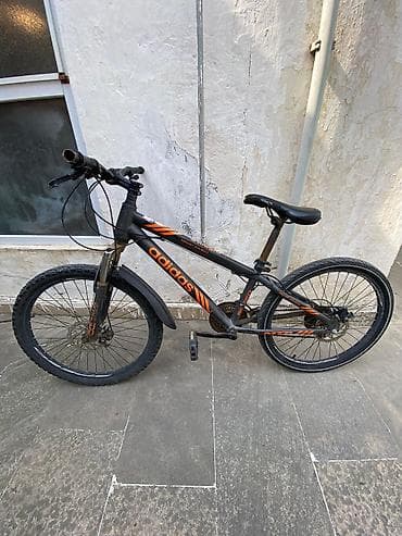MTB velosiped – Adidas brend dizaynlı, 24" təkər ölçüsü - Çərçivə: dağ