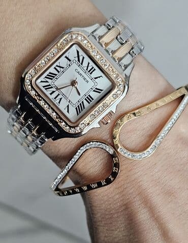 cartier браслет qiymeti: Новый, Наручные часы, Cartier, цвет - Золотой — 9