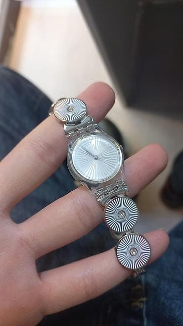 Qol saatı, Swatch, rəng - Gümüşü