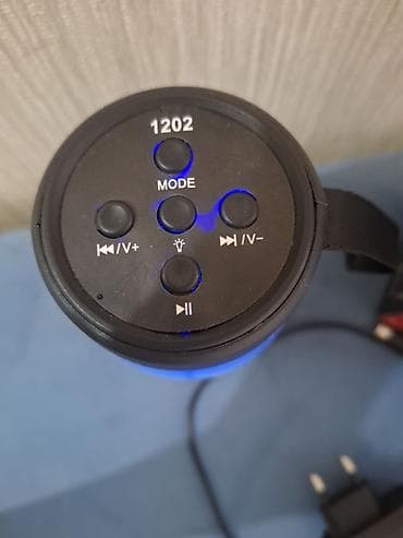 dji mic 2: ZQS1202 simsiz dinamik - Super Bass səs gücləndirici - Rəngarəng LED — 2