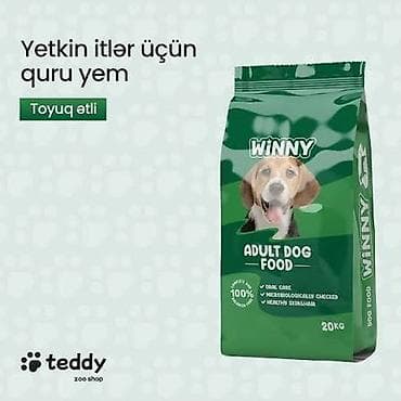 böyük it: 20 kq . endirimli qiymət . Winny Adult Dog Food yetkin itlər üçün — 1