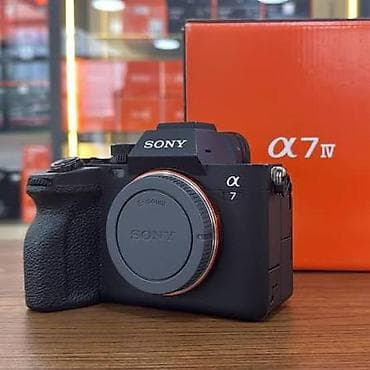 Sony Alpha 7 IV (a7 IV) tam kadr güzgüsüz fotoaparat gövdə - 33 MP