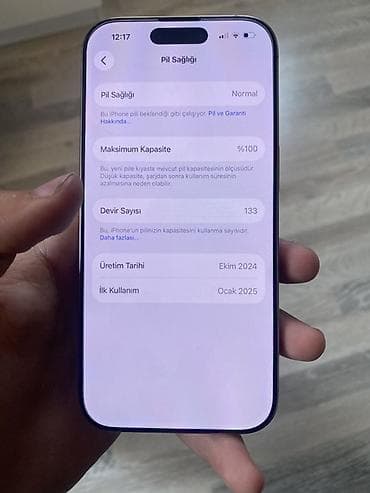 IPhone 16 Pro, 128 GB, Desert Titanium, Barmaq izi, Simsiz şarj, Face ID — 7