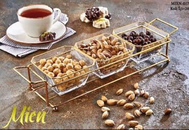 Çerez qabı Altlıqla birlikde Rengi getmez qaralmaz Super keyfiyyet