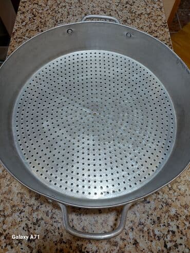 Süfrə qab-qacaqı: Aş qazanı, rəng - Gümüşü, Alüminium — 1