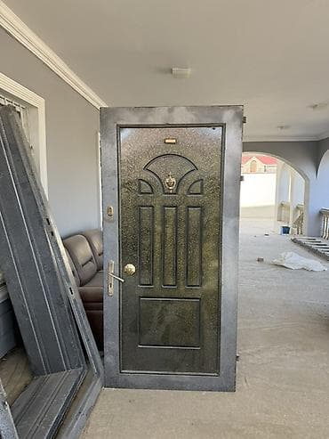 peredoklu 07 sekilleri: Dəmir giriş qapısı və komplekt qutu - Material: qalın metal/dəmir — 2