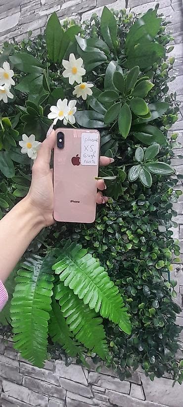 samsung s21 plus: IPhone Xs, 64 GB, Qızılı, Face ID — 1