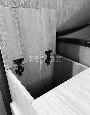 islenmis matras: Uşaq beşiyi – şkaflı, çekmecəli model - Material: dayanıqlı MDF/LDSP — 7