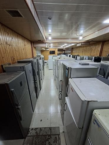 televizor satilir: 2 qapılı Samsung Soyuducu Satılır, rəng - Gümüşü, Dispenserli — 5