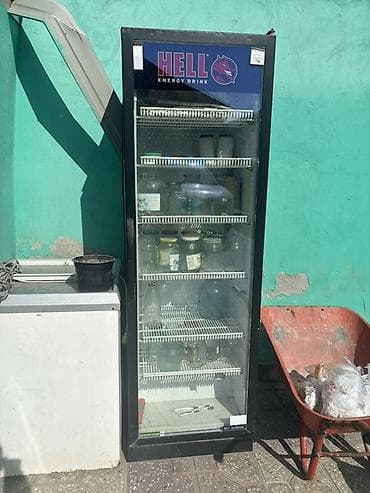 Moyka avadanlığı: HELL Energy Drink vitrin soyuducusu - Tip: Şüşə qapılı — 1