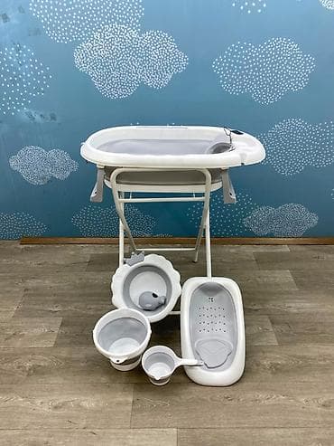 yaz basanoşkalar: 🛁👶 **7-i 1-də Qatlanan Körpə Vanna Dəsti – Rahat və Təhlükəsiz — 7