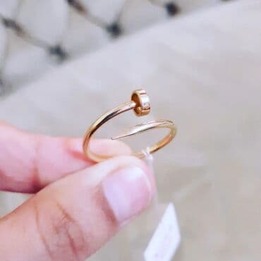 qızıl üzüklər qiymətləri 2022: Alyans, Üzük, Sarı qızıl, 585 Əyar, Qaşsız — 3