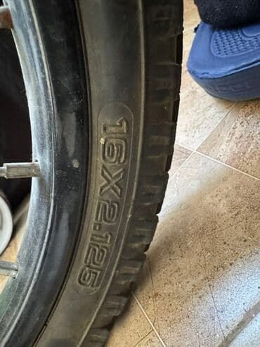 tutacaqlı üçtəkərli velosiped: İki təkərli Uşaq velosipedi 16" — 1