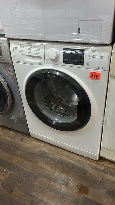 artel 360: Paltaryuyan maşın Hotpoint Ariston, 6 kq, Avtomat, Qurutmasız — 1