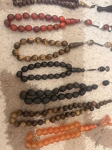 Aksesuarlar: Məhsul: Təsbeh kolleksiyası Cemi 90azn Təsvir: - Müxtəlif material və — 1