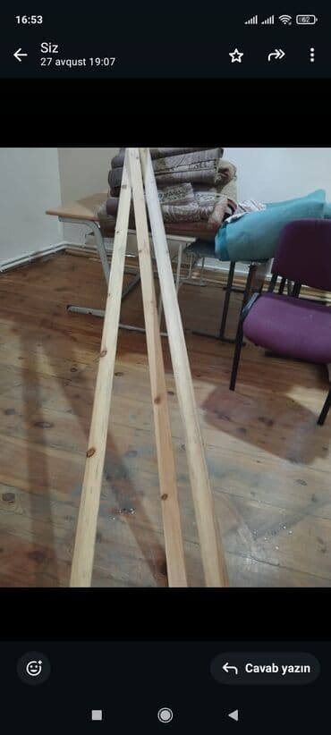 taxta palet: Reykalar, taxtalar, uzunluğu - 15 m — 1