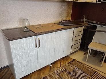 кухонный гарнитур бу: Metbex mebeli tecili Satlır moyka qaz — 3