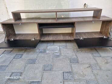 Другие товары для дома: Прямой ТВ стенд, С полками, Ламинат — 2