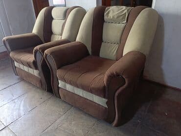 tek kreslolar: Tahirə xanım +994 55 766 26 15 İki (2) ədəd yumşaq kreslo dəsti — 5