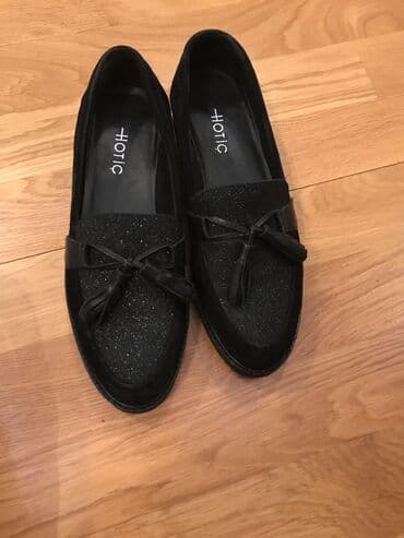 qizil uezuek type 1: Tuflilər, Ölçü: 37, rəng - Qara, Yeni — 1