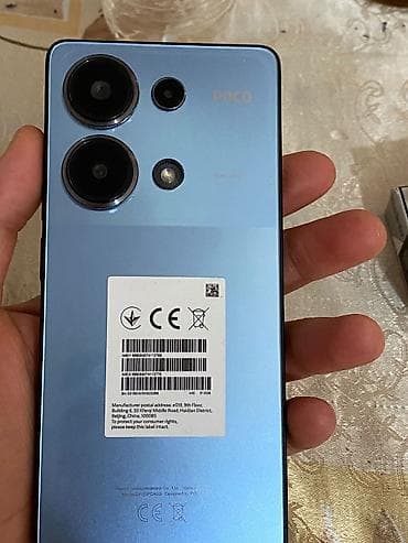 printer qiyməti: Poco M6 Pro, 512 GB, rəng - Mavi, Sensor, Barmaq izi — 1