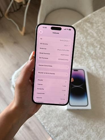 iphone xs pro max: IPhone 14 Pro Max, 128 GB, Deep Purple, Face ID — 6