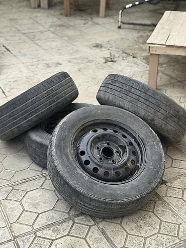 sam diskler: Hunday disqi 205/65/15 - Komplekt: 4 ədəd yol təkəri + 4 ədəd qara — 1