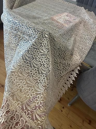 турецкие скатерти в бишкеке: İki kreslo, bir divan uzu ve sufre satilir demek olar ki yeji — 3