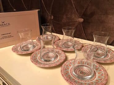 dest qab: Armudu stəkanlar — 4