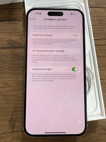 iphone 14 pro ekran qiymeti: IPhone 14 Pro Max, 256 GB, Deep Purple, Zəmanət — 4