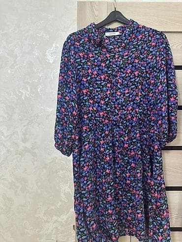 Женская одежда: Hər biri 15m Qadınlar üçün 2 ədəd çiçək naxışlı don dəsti - Model — 3