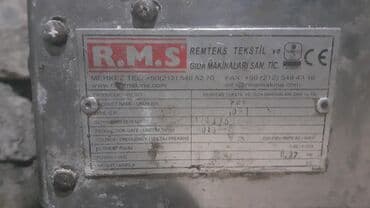 морозильник для мороженого: Xəmir açan - İstehsalçı: Remteks Tekstil ve Gıda Makinaları San. ve — 1