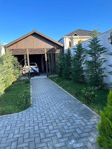 baseynli kiraye evler: İki mərtəbəli həyət evi – geniş baxçalı və hovuzlu - Layihə: mansard — 6