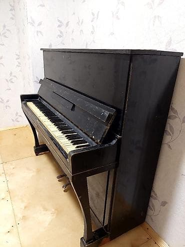 gitara akustik: Upright fortepiano – “Belarus” modeli - Korpus: klassik qara rəngli — 3