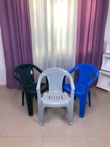 раскладной стол: Yeni, Kvadrat masa, 4 stul, Açılmayan, Stullar ilə, Plastik, Azərbaycan — 12