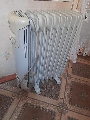 Yağlı radiator (elektrikli) — 9 seksiyalı Xüsusiyyətlər: - Yağla