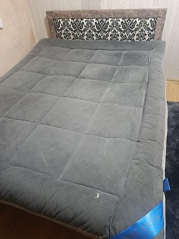 divan ustu: İkinəfərlik çarpayı, Matras ilə, Siyirməsiz — 2