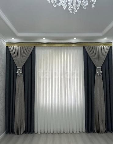 villur perdeler: Pərdə və tull pərdə dəstləri – ölçüyə uyğun hazırlanır - Dizayn — 3