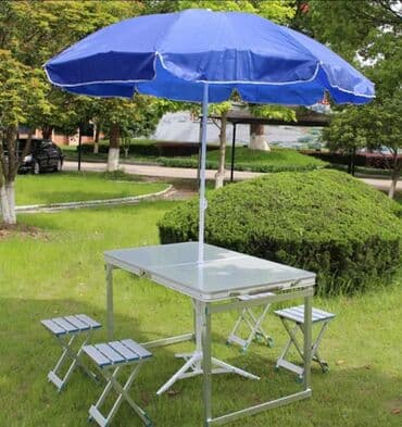 stol və stul dəstləri: Piknik masasi Piknik stolu acilib yigila bilir Çetir elave olaraq — 1